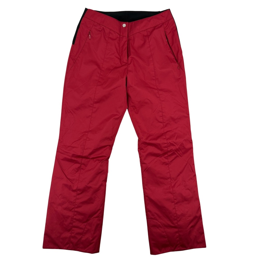 Fera Womens Courtney Insulated Ski Pants Red Size 8